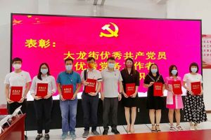 华体会买球(中国)集团党支部荣获先进党组织称号、陈文舒党支部书记荣获优秀党